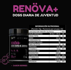 "RENOVA +" JUVENTUD Y VITALIDAD EN UN CLIC